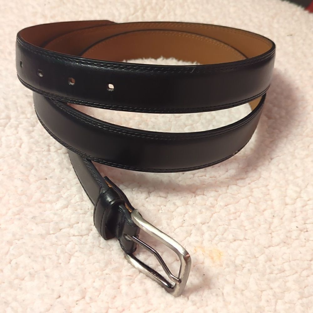Black‎ Leather Goodfellow & Co dress to casual belt